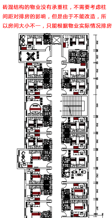 砖混结构酒店工程图